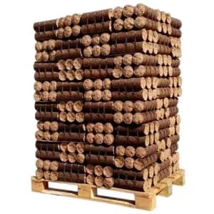 Bois densifié — Bûches de nuit — palette de 960 kg