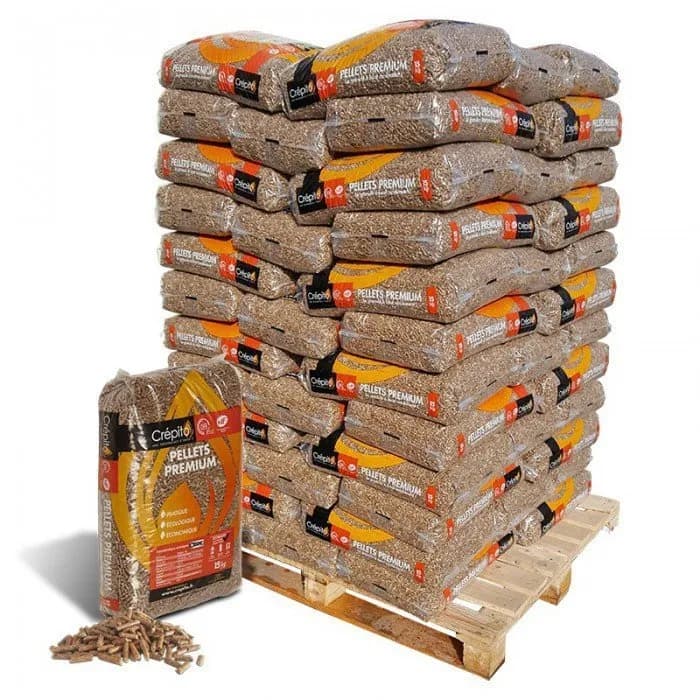 Granulés bois BADGER — 1/2 palette de 36 sacs de 15 kg