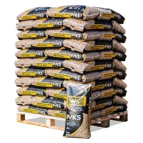 Granulés PIKS — palette de 66 sacs (990 kg)