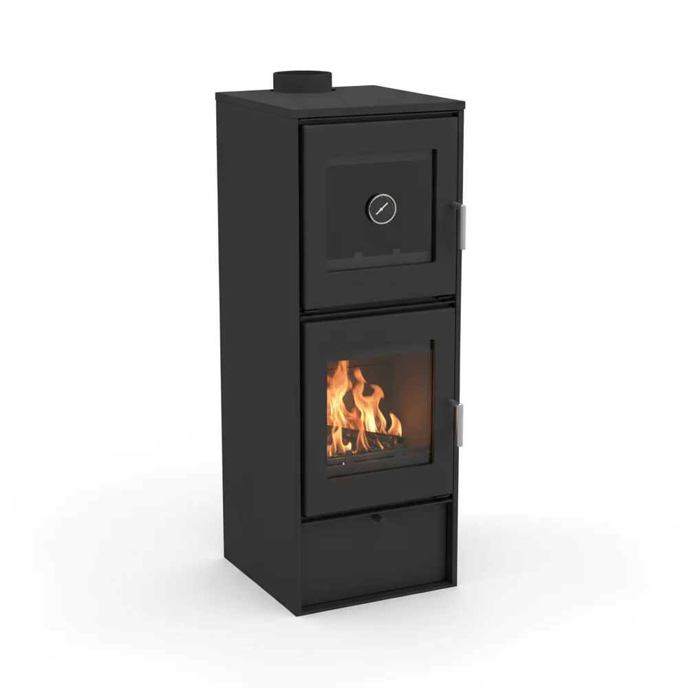 Poêle à bois avec four Fournil 9 kW