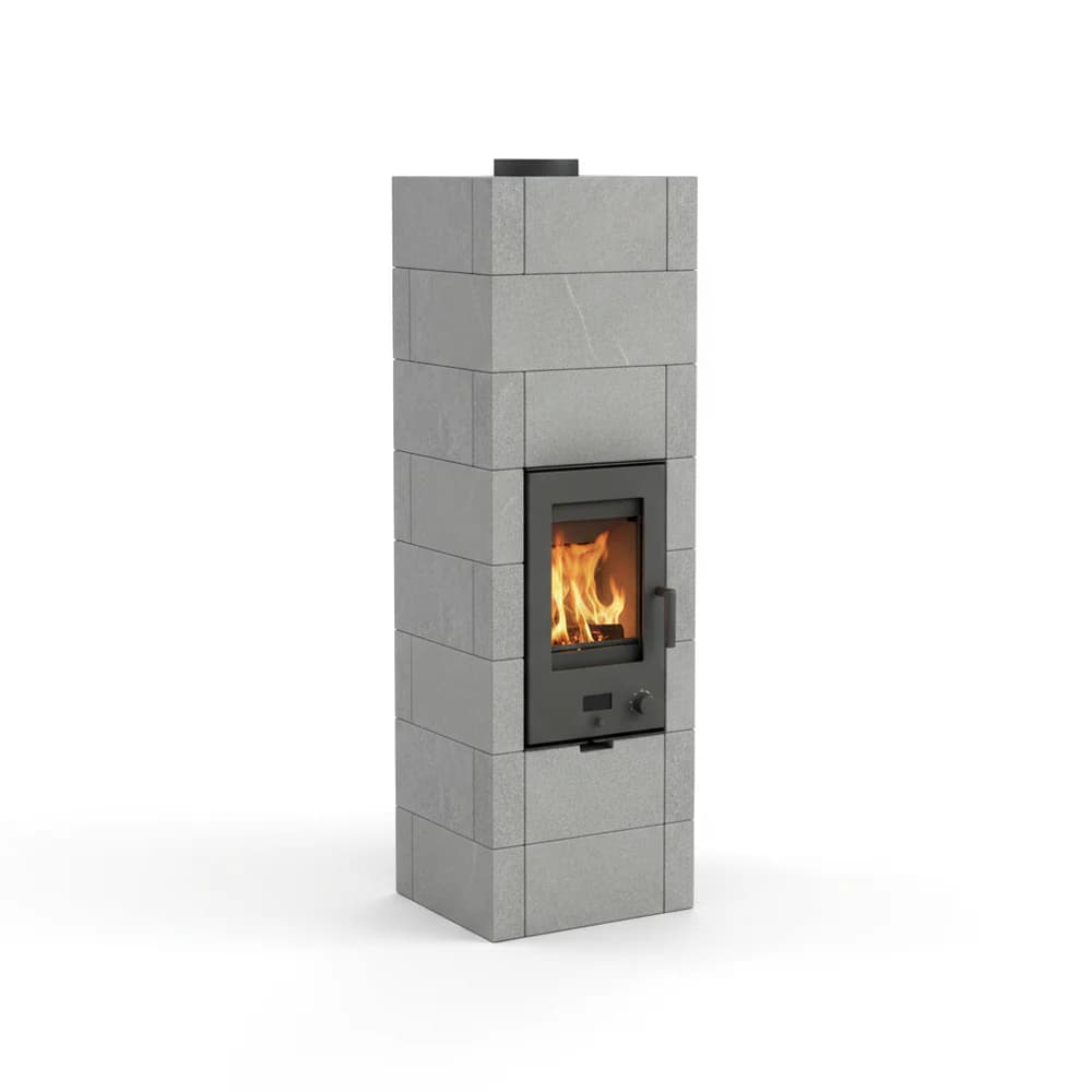 Poêle à bois pierre ollaire Lauze 6 kW