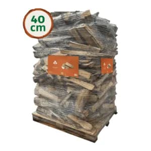 Bois de chauffage 40 cm Wooday — 100 % feuillus
