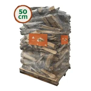 Bois de chauffage 50 cm Wooday — 100 % feuillus